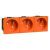 Hochköpper 00405741 B 6273.33 EMS SI WI 3-way orange socket