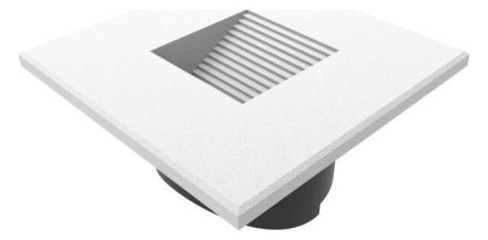 Dotlux 5414-030080 EASYSTAIR 1.5W 3000K ws LED recessed wall light