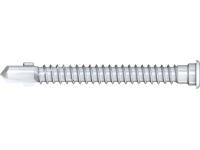 Reisser 00T250J197-055045N-1 CABRI terrace screw RN T250, stepped head TX, VG, drill bit with wings, 5.5 x 45, bimetal A4, 2x Rus. silver, CrVI free, sliding, pack of 240 with WERA wedge bit