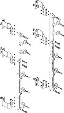 ABN flat 185mm for CU 40x10mm 5-pole 150mm busbar module (MFS28905)