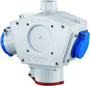 Mennekes 92897 socket combination Delta-Box IP44