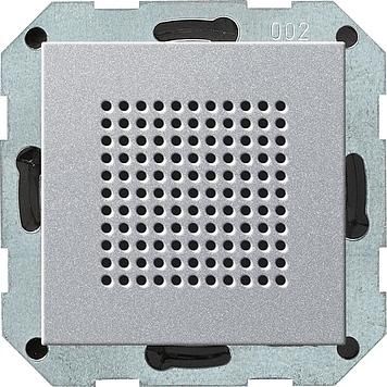 Gira 228226 loudspeaker flush-mounted radio System 55 color aluminum