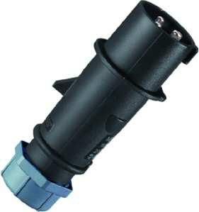 Mennekes 22302ZC AM-TOP 16A 3-pole 6h 230V IP44 HW/VN plug