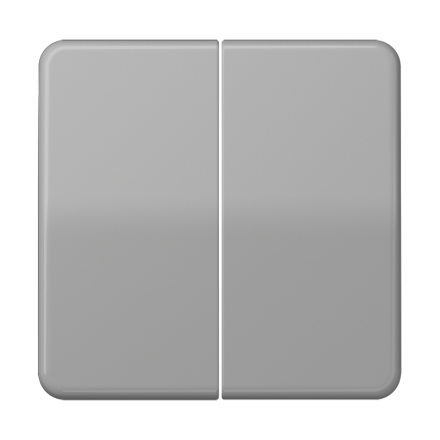 Jung CD595BFGR rocker 2-way, thermoplastic, CD series, grey
