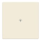 BUSCH-JAEGER LFBT/A.1.63.11-84 button for keypad future | 1-way, light | studio white glossy