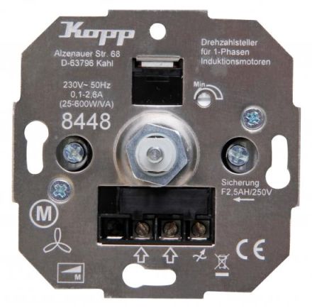 Kopp 844800000 UP 230V 25-600 W/VA speed controller