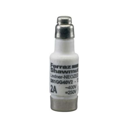 Mersen 01700.002000 1700.002 D01 2A ~400V/-250V gG NEOZED fuse link