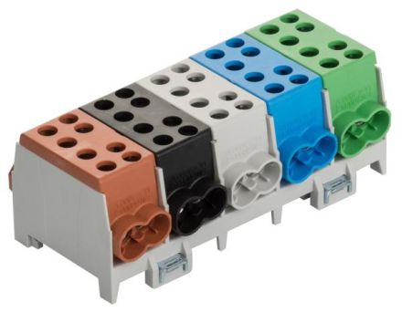 Pollmann 2080515 HLAK 35-5/10 BSG-S 5-pole main line branch terminal