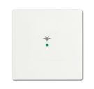 Busch-Jaeger 6231-10-884 Rocker, 1-way, with symbol 'light' studio white matt