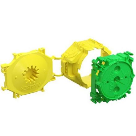 Kaiser 1255-01 B1 Prefix 2-part opening D:60mm concrete construction device box