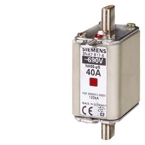 Siemens 3NA7820-6 NH fuse link size 00 50A AC690V/DC250V