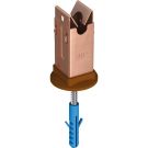 Pröpster 110 503 Niro-Clip Cu D:8mm Type B Rosette LH:39.5 Snap holder