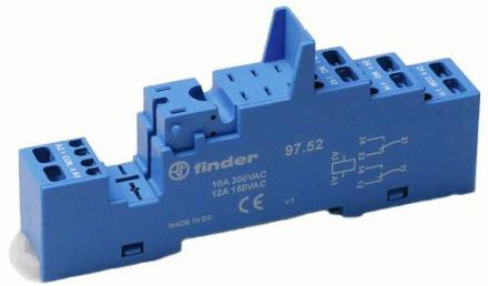 Finder 97.52 relay socket