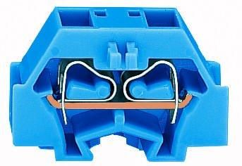 Wago 260-334 1.5qmm blue 4 conductor terminal