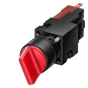 Siemens 3SB2202-2AC01 toggle switch 16mm 1S red