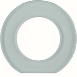 Berker 109200 glass end frame clear series glass