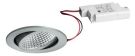 Brumberg 39395253 230V AC 12W 3000K alu matt LED recessed ceiling spotlight