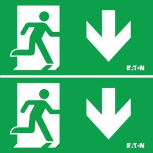 CEAG emergency light two-sided PU/PU 30m for GuideLed 11x21 LED pictogram disc