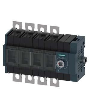 Siemens 3KD3244-0NE40-0 switch disconnector 125A size 2 side drive right