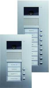 TCS AVU14060-0010 6-button silver color video door station UP
