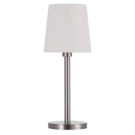 Brumberg 58166150 table lamp E27 60W nickel matt