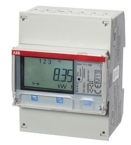 ABB Stotz-Kontakt B24 111-100 , B24 111-100 transformer meter steel, 3 phases, transformer connection 6A , 2CMA100177R1000
