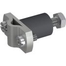 Pröpster 111 396 V2A D:16mm with insulating piece PVC rod holder