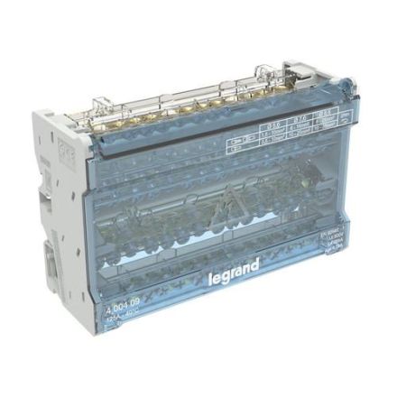 Legrand 400409 4P/125A 15KL 8M Terminal block