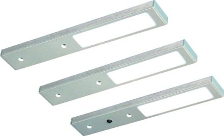 L&S Bright-2.5 Bright II set of 5 aluminium, stainless steel look
