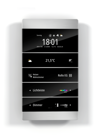 ENERTEX 1177-01-al KNX room controller MeTa² | Premium | brushed aluminum