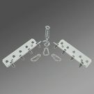 Regiolux 68109200100 THLA-WS ANGLE RAIL for LL PAIR Angle rail