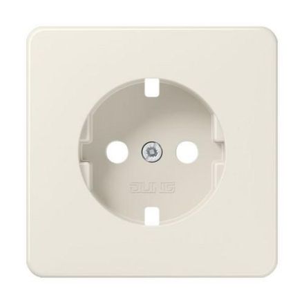 Jung CD1520BFPL cover for SCHUKO® sockets, thermoplastic, CD series, white