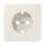 Jung CD1520BFPL cover for SCHUKO® sockets, thermoplastic, CD series, white