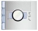 Bticino 351201 Front panel SFERA New for video STD ALLMETAL, (aluminium)