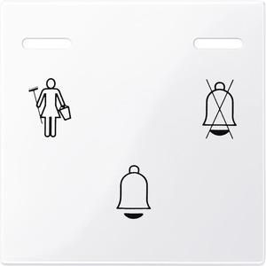 MERTEN MEG5209-0325 bell button active white glossy