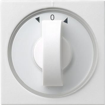 Gira 066627 Cover toggle time and blind system 55 pure white matt