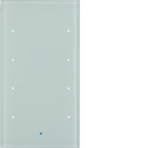 BERKER 75144830 KNX touch sensor glass | 4-fold, comfort | glass polar white