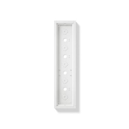 Siedle 210012272-00 GA 612-5/1-01 W white surface-mounted housing