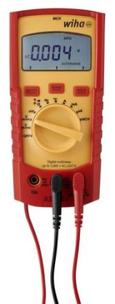 Wiha 45215 SB25542 Digital Multimeter up to 1000V AC, CAT IV