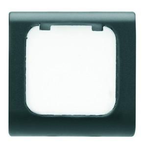 Gewiss GW12542 interchangeable 22x22 label black button
