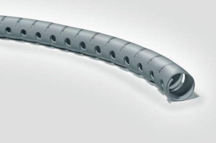 HellermannTyton 161-64206 HWPP16L2 silver protective conduit