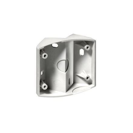 EsyLux EM10025518 Corner base for motion detector MD corner base white