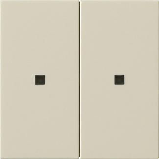 Gira 536901 S3000 2-way System 55 cream white rocker