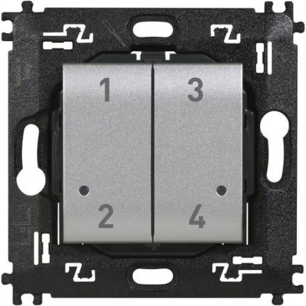 Bticino NT4575CW wireless 4-ffLivingLight Tech scene switch