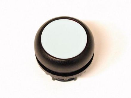 Eaton M22S-DR-X pushbutton, flat, without key plate, latching, 216627