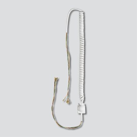 Siedle 210007476-00 for HT 611-01 W White spring cord