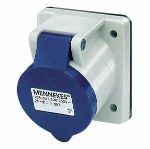 Mennekes 857 surface-mounted box 16A 3-pole 6h 230V IP44