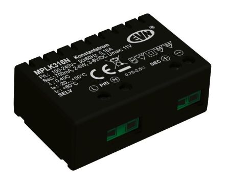 EVN MPLK316N 700mA 2-6W IP20 for switch box LED control gear
