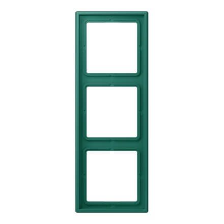 Jung LC983216 frame, 3-way, LS 990, English green ( LC32040 )