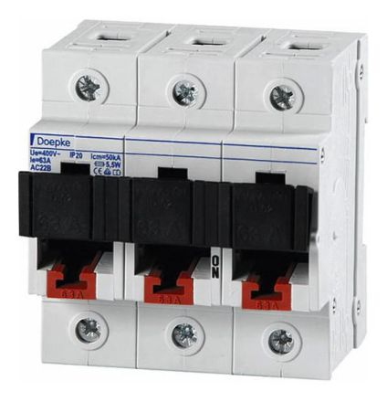 Doepke Tytan II D0-06-3/S load disconnector, 09980393